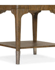 Chapman - Rectangle End Table - Medium Brown