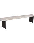 Evans - Dining Bench - White