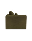 Swift - Left Arm Facing Chair - Dark Green