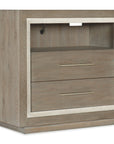 Serenity - Balboa 2-Drawer Nightstand - Gray