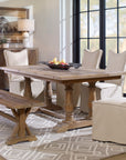 Stratford - Salvaged Wood Dining Table - Light Brown