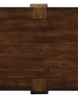 Commerce And Market - Skinny Console Table - Dark Brown