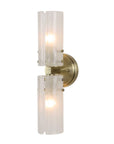 Mistie - 2 Light Glass Sconce - Bronze
