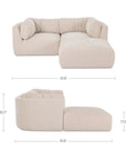 Matina - Nook Modular Sectional - Oatmeal