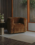 Robson - Swivel Chair - Toffee