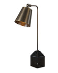 Hutchinson - Desk Lamp - Black / Bronze