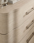 Nouveau Chic - Three Drawer Nightstand - Light Brown