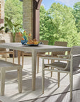 Kirkham - Wooden Outdoor Dining Table - Woodtone