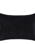 Bari - Velvet Sham - Onyx