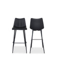 Alibi - Barstool (Set of 2) - Matte Black