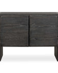 Bierk - 2 Door Cabinet - Dark Stain