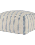 Poufs - Delgada Pouf - Natural / Blue