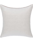 Bikram - 22" x 22" LN Pillow - Ivory / Mocha Cream