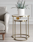 Aragon - Nesting Tables (Set of 2) - White