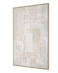 Erase - Canvas Abstract Art - Gray