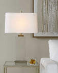 Genevieve - Crystal Table Lamp - Brass,Gold