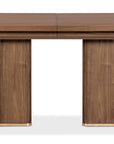 Eleana - Rectangle Dining Table With Two Leaves - Medium Wood