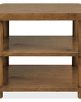Melange - Romano End Table - Light Brown