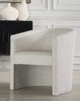 Encompass - White Fabric Dining Chair