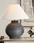 Tramore - Table Lamp - Rustic Charcoal