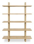 Casey - Large Standard Bookcase - Light Brown