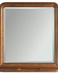 New Lou - Vertical Storage Mirror - Dark Brown