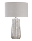 Pikes - Table Lamp - Stone-Ivory