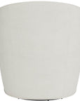 Burke - Outdoor Swivel Chair, Special Order - White