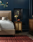 Archives - Two-Door Nightstand - Dark Brown