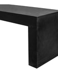 Lazarus - Outdoor Bench - Black