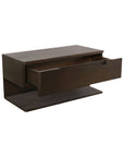 Jonah - Floating Nightstand - Dark Brown
