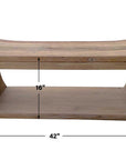 Connor - Reclaimed Wood Bench