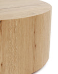 Layne - Round Coffee Table With Casters