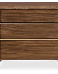 Eleana - Three Drawer Nightstand - Medium Wood