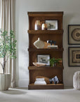 Osrick - Modern Etagere - Woodtone