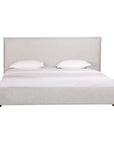 Luzon - King Bed - Light Gray
