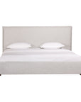 Luzon - King Bed - Light Gray