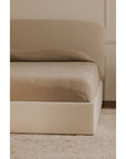Joan - Queen Storage Bed - Cream