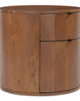 Theo - Two Drawer Nightstand - Brown
