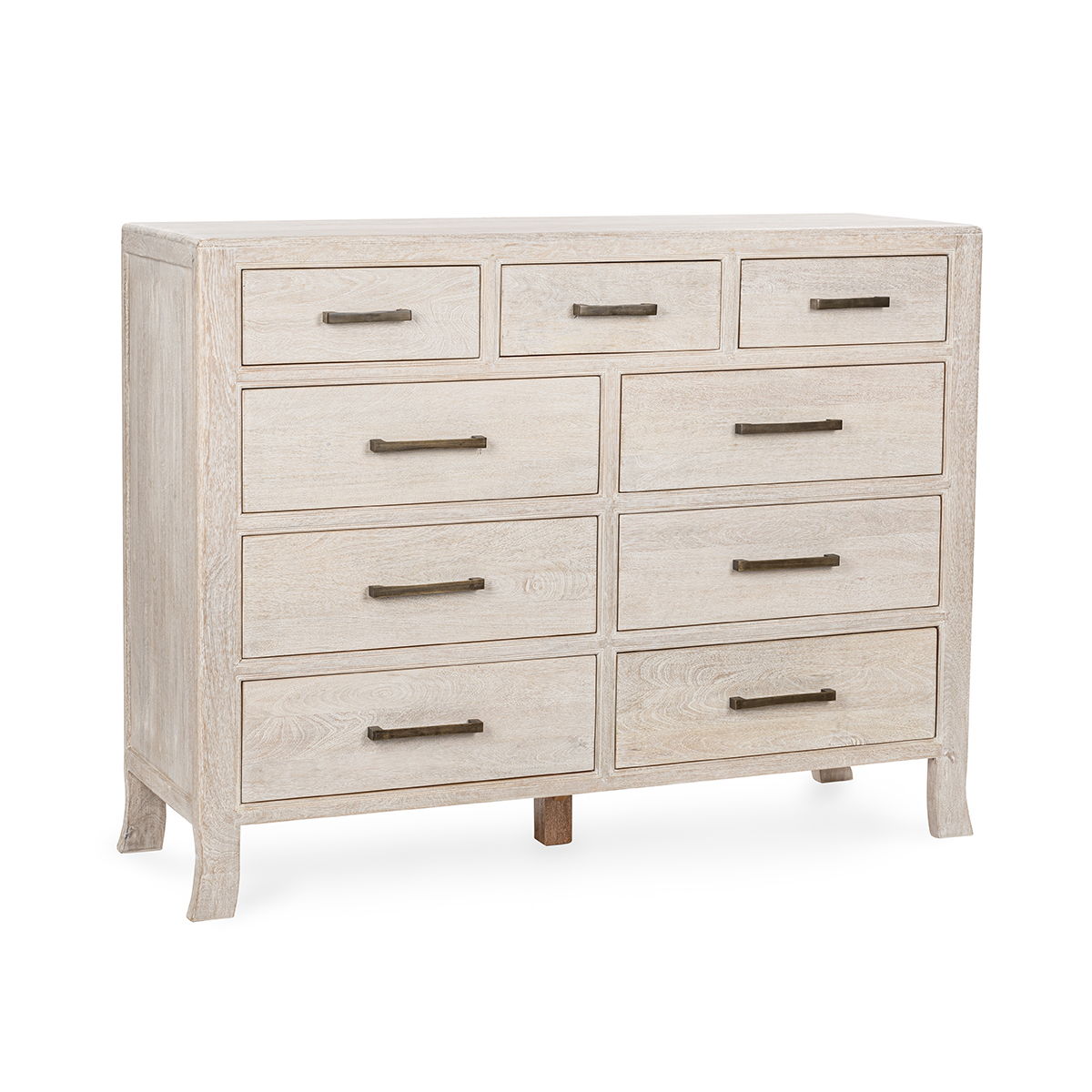 Westmont - 9 Drawers Dresser - Creamwood  Santa Barbara Design Center