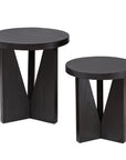 Nadette - Nesting Tables (Set of 2) - Black