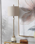 Natania - Plated Buffet Lamp - Brass