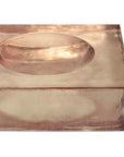 Miro - Glass Catchall - Soft Amber