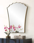 Monarch - Scalloped Arched Vanity Mirror