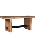 Brinton - 80" Dining Table - Acorn Brown