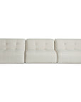 Sunseeker - 3 Piece Outdoor Sofa - Brown Stripe