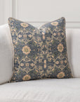 Ira - 22" x 22" Accent Pillow - Blue Sea Multi