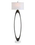 Sonic - Open Oval Floor Lamp - Bronze