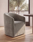 Sandy - Rolling Dining Chair - Taupe