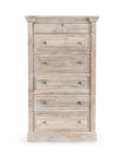 Adelaide - 6 Drawer Chest - Natural Cream Wash